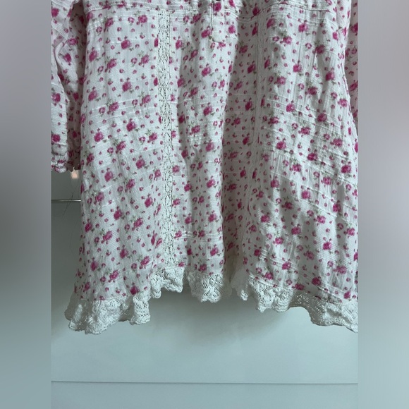 LoveShackFancy Pink Floral Girls Dress ( size 5-6) - Picture 8 of 10